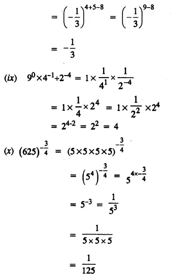 Selina Concise Mathematics Class 8 ICSE Solutions Chapter 2 Exponents (Powers) EX 2B 13