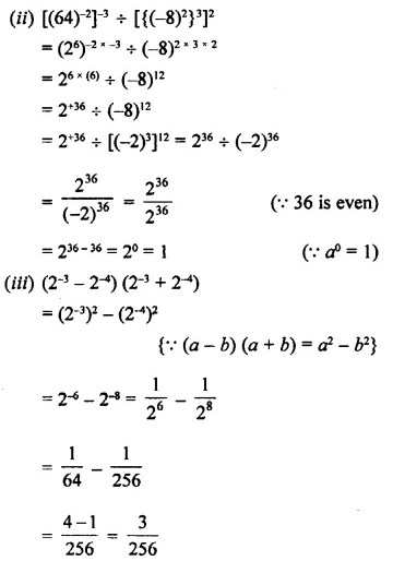 Selina Concise Mathematics Class 8 ICSE Solutions Chapter 2 Exponents (Powers) EX 2B 19