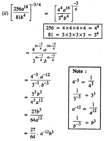 Selina Concise Mathematics Class 8 ICSE Solutions Chapter 2 Exponents (Powers) EX 2B 29