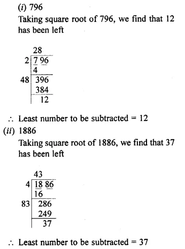 Selina Concise Mathematics Class 8 ICSE Solutions Chapter 3 Squares and Square Roots Ex 3B 30