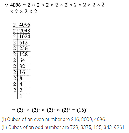 Selina Concise Mathematics Class 8 ICSE Solutions Chapter 4 Cubes and Cube-Roots (Including use of tables for natural numbers) Ex 4A 11