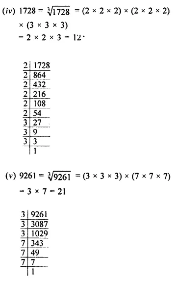 Selina Concise Mathematics Class 8 ICSE Solutions Chapter 4 Cubes and Cube-Roots (Including use of tables for natural numbers) Ex 4B 18