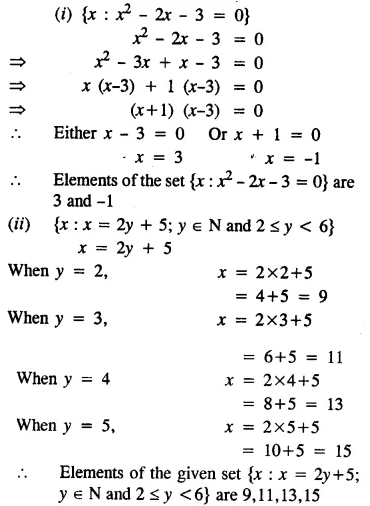 Selina Concise Mathematics Class 8 ICSE Solutions Chapter 6 Sets Ex 6A 9