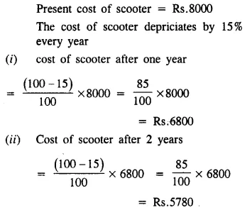 Selina Concise Mathematics Class 8 ICSE Solutions Chapter 7 Percent and Percentage Ex 7A 14