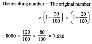 Selina Concise Mathematics Class 8 ICSE Solutions Chapter 7 Percent and Percentage Ex 7A 18