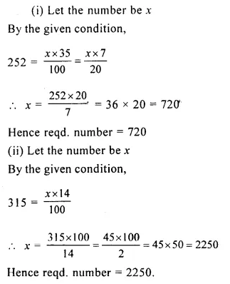 Selina Concise Mathematics Class 8 ICSE Solutions Chapter 7 Percent and Percentage Ex 7A 4