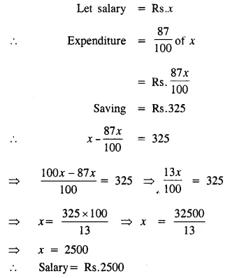 Selina Concise Mathematics Class 8 ICSE Solutions Chapter 7 Percent and Percentage Ex 7A 9