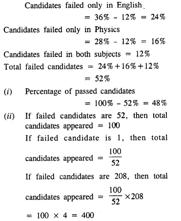 Selina Concise Mathematics Class 8 ICSE Solutions Chapter 7 Percent and Percentage Ex 7B 26