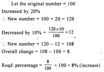 Selina Concise Mathematics Class 8 ICSE Solutions Chapter 7 Percent and Percentage Ex 7C 39