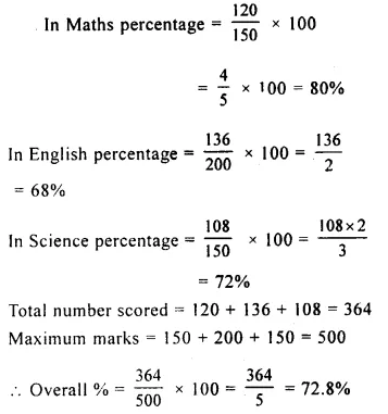 Selina Concise Mathematics Class 8 ICSE Solutions Chapter 7 Percent and Percentage Ex 7C 43