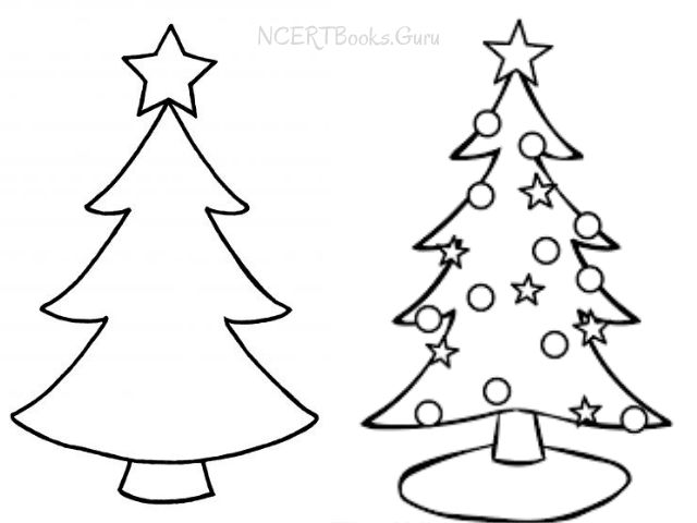 How to Draw a Christmas Tree 6 Steps  Design Bundles