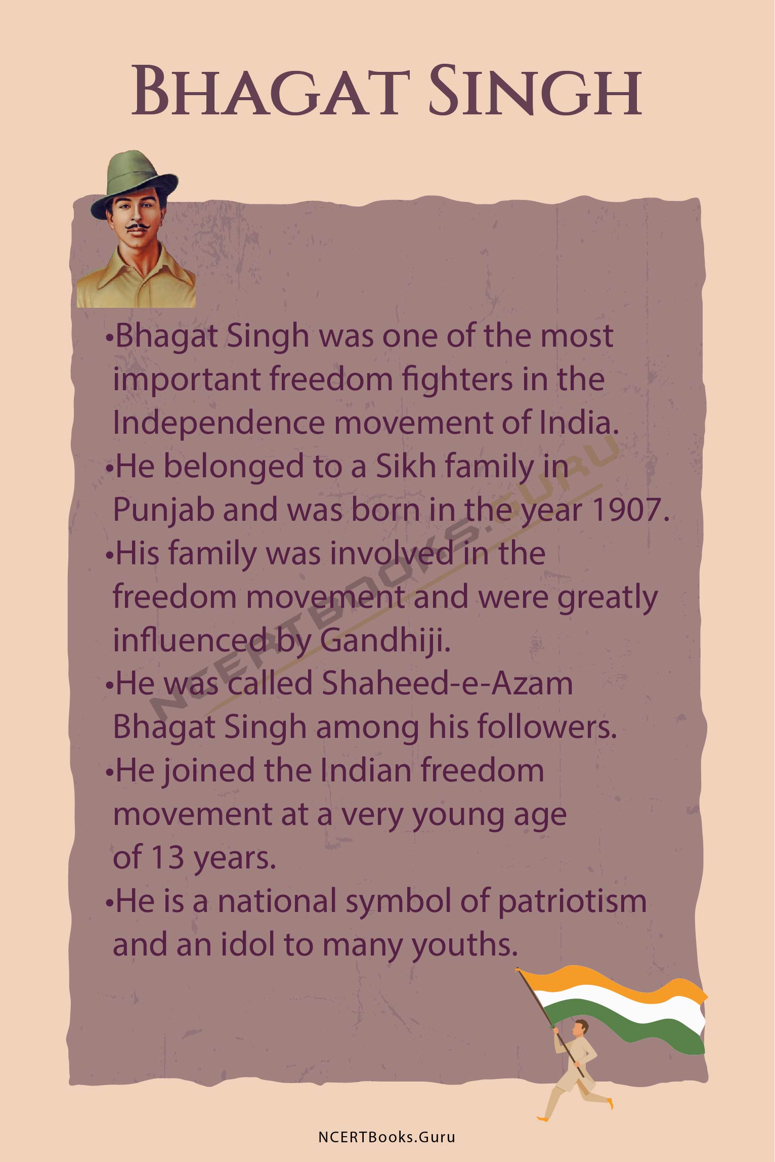 10 Lines on Bhagat Singh 1
