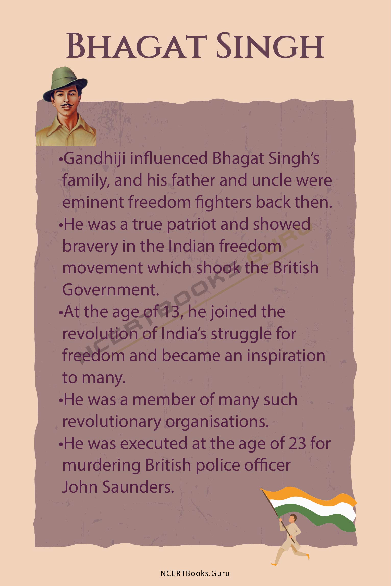 10 Lines on Bhagat Singh 2