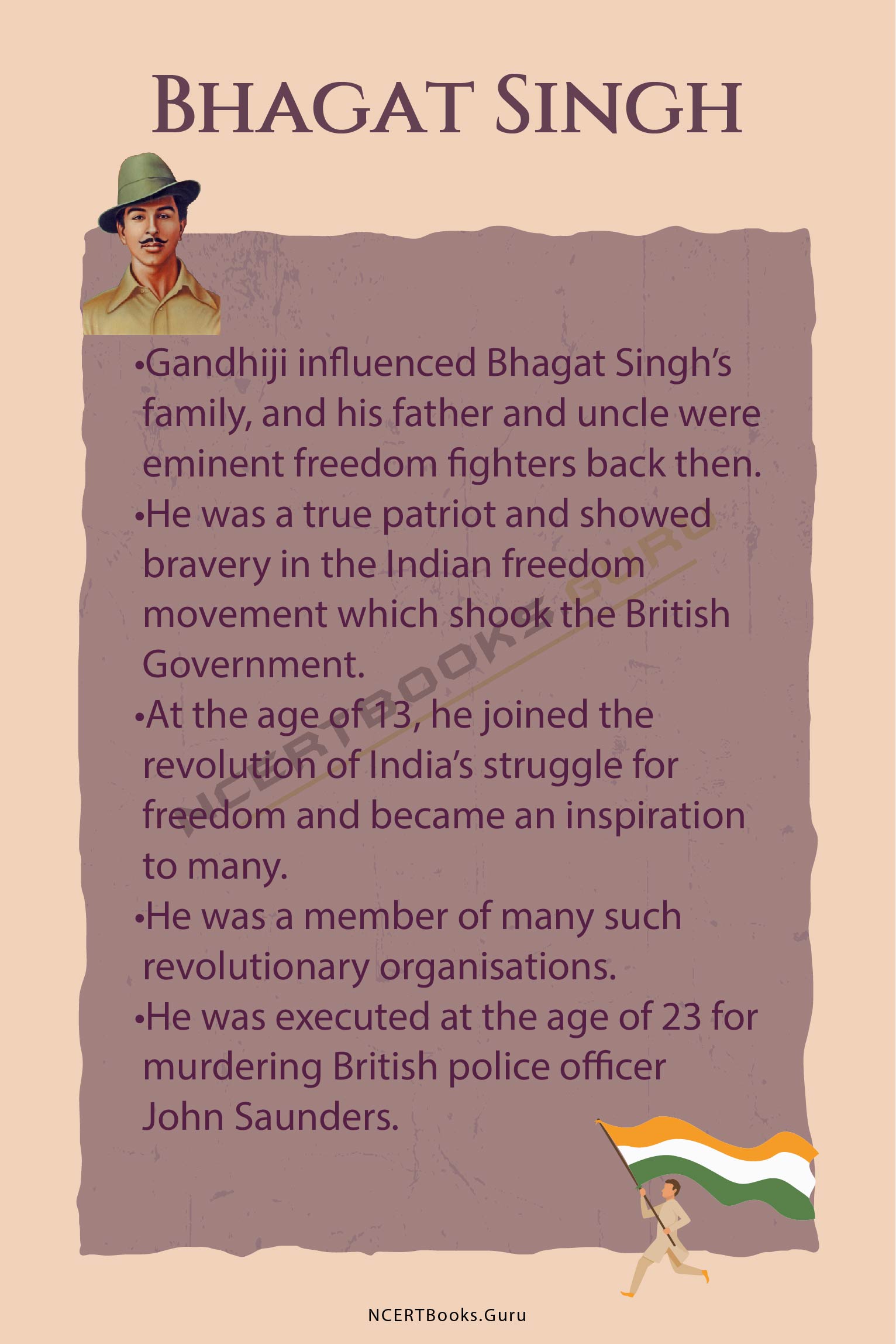 10 Lines on Bhagat Singh 2