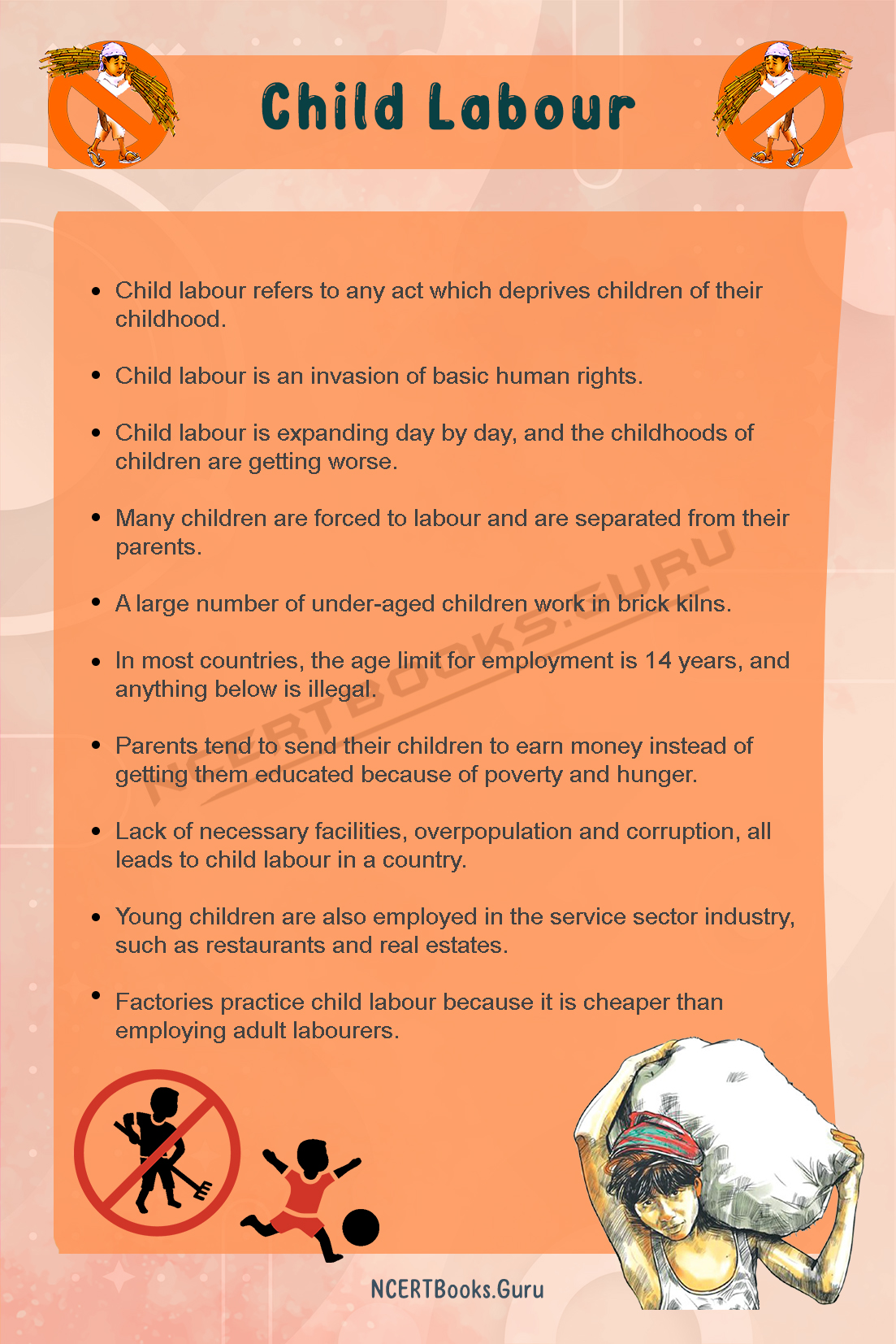 essay on child labour 10 lines