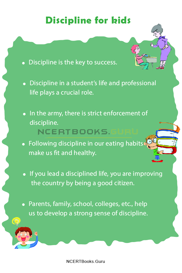 paragraph on how to maintain discipline in school