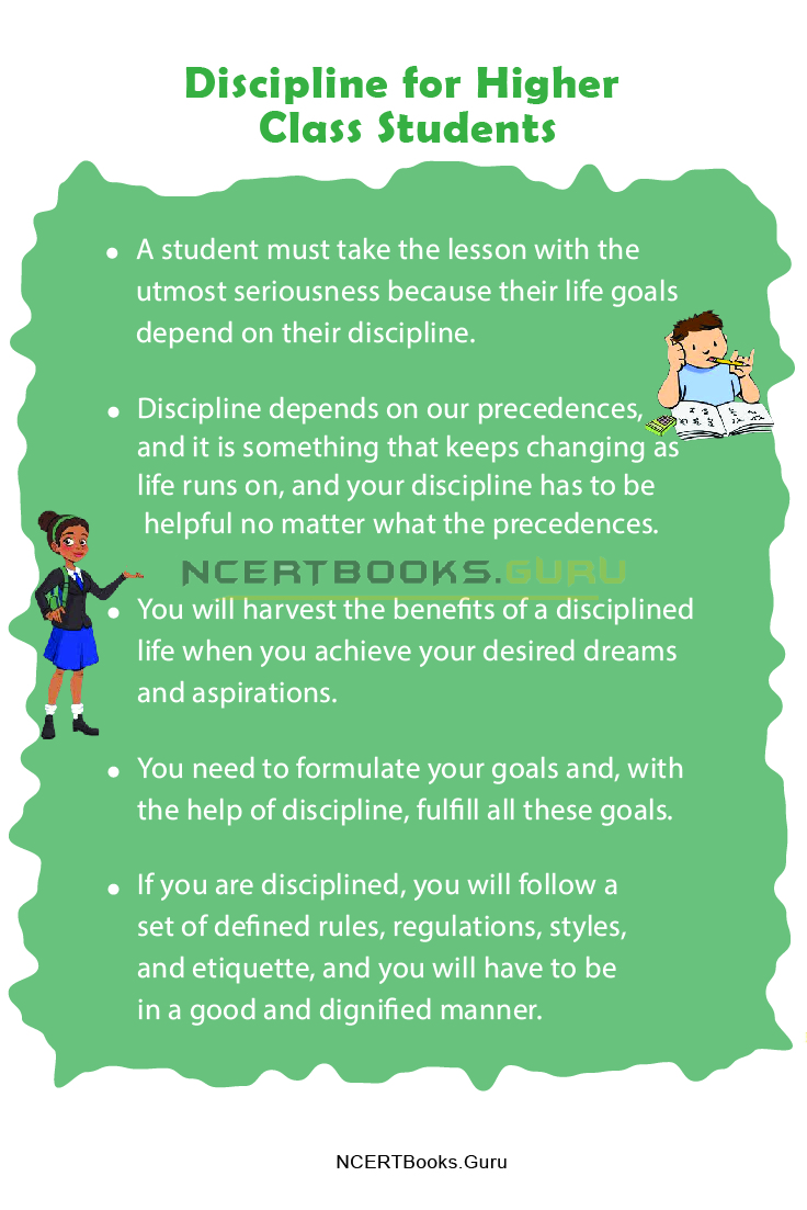 10 Lines on Discipline 2