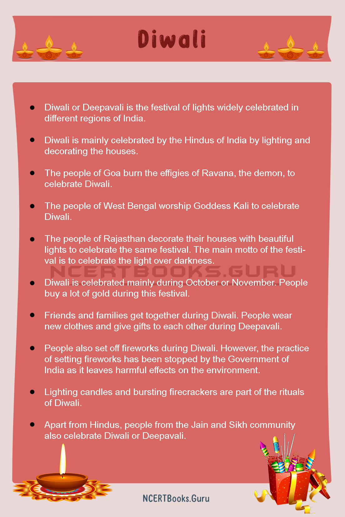 10 Lines on Diwali 1