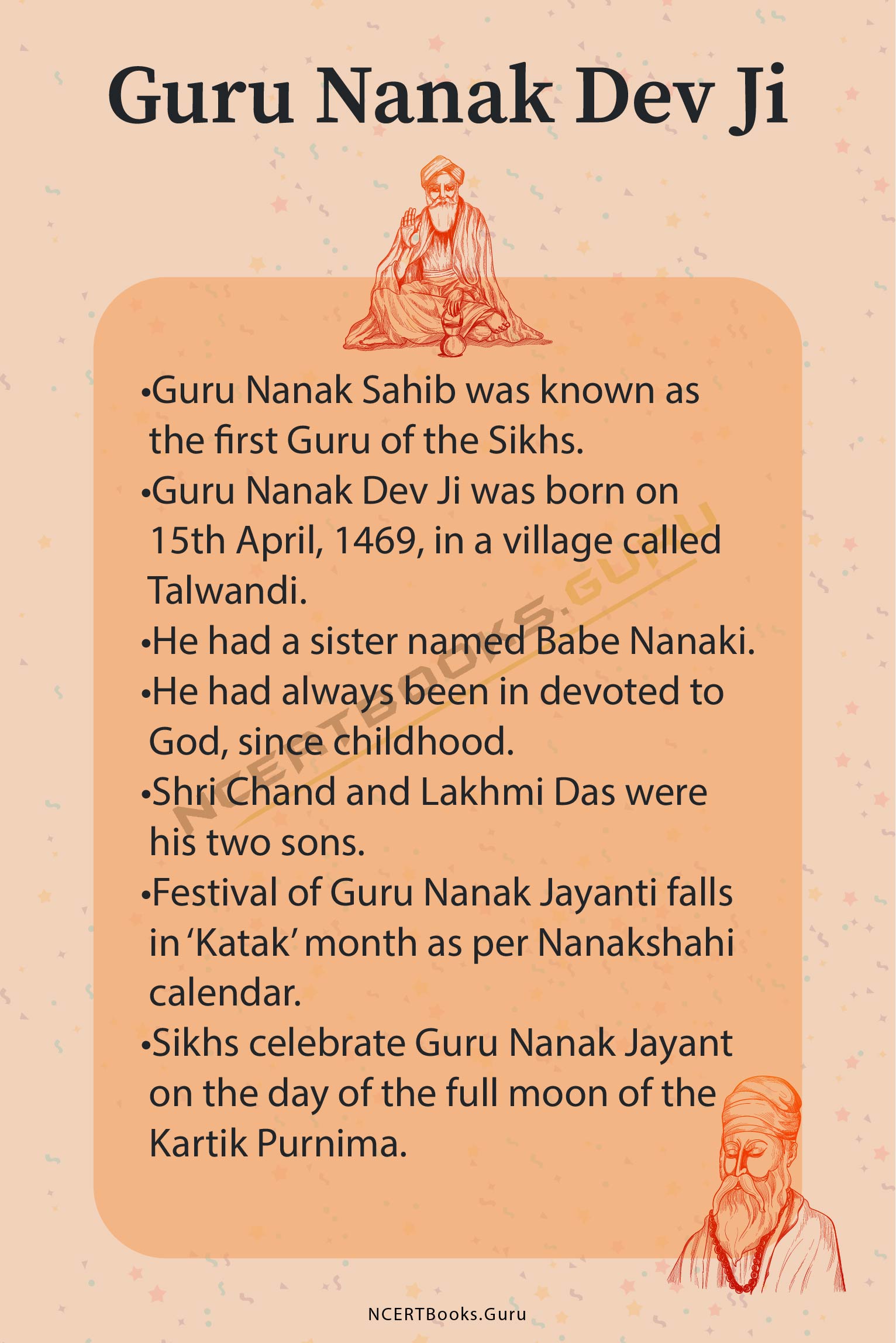 10 Lines on Guru Nanak Dev Ji 1