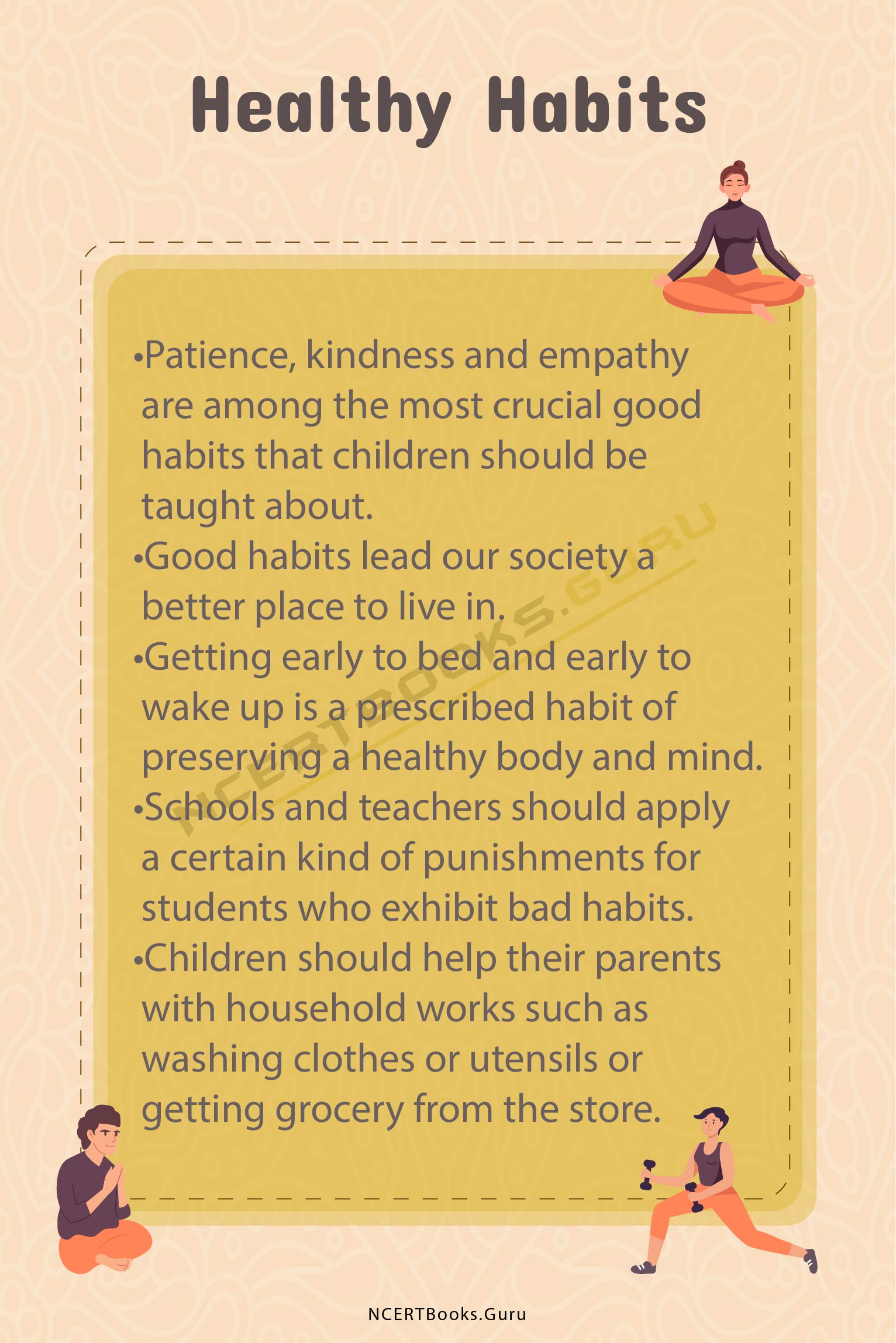 good habits essay for grade 3