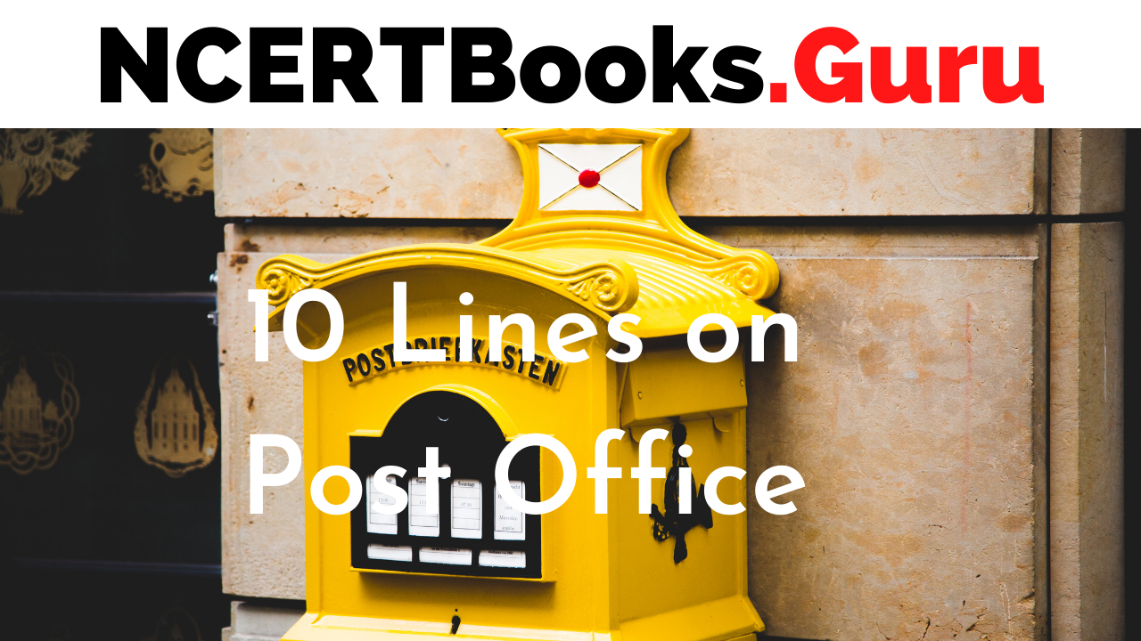 10 Lines on Post Office