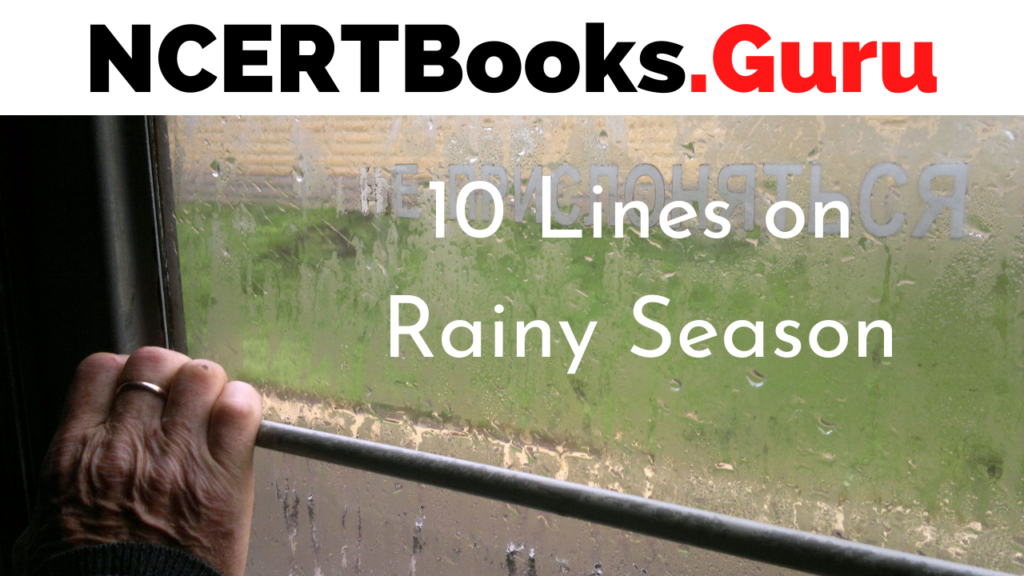 10 Lines on Rainy Season