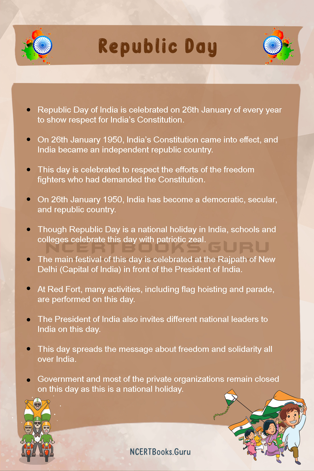 10 Lines on Republic Day 1