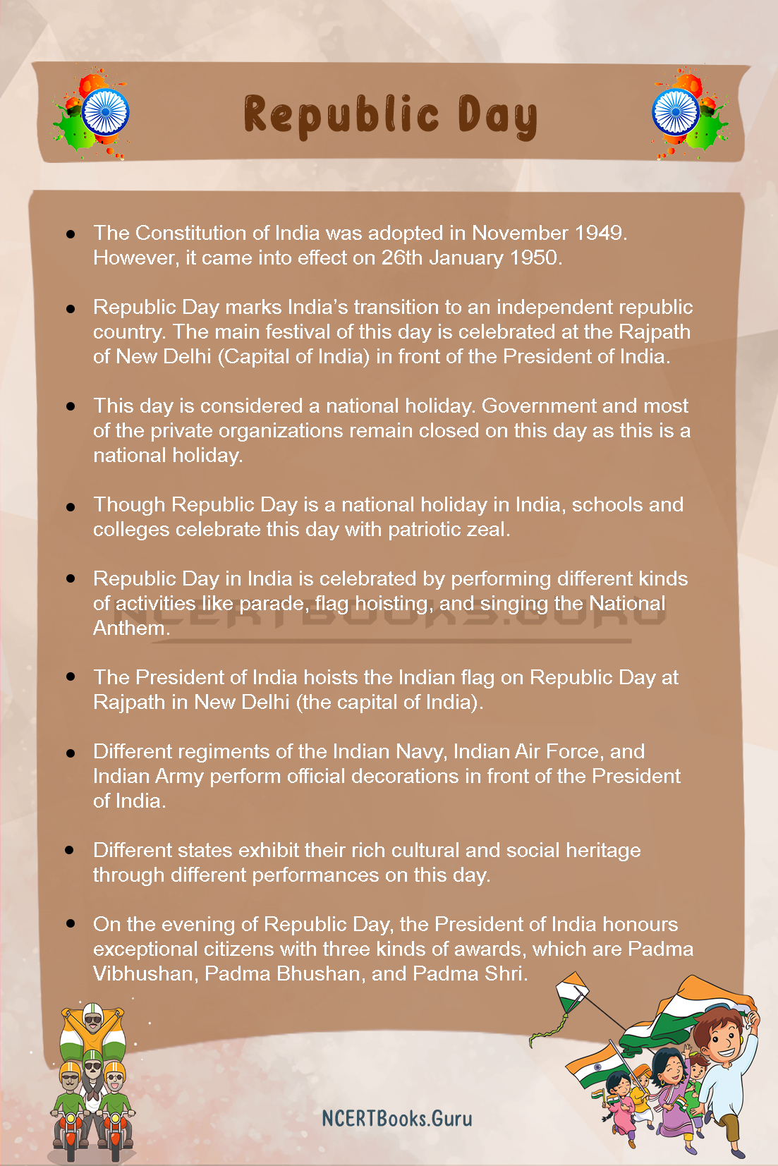 10 Lines on Republic Day 2