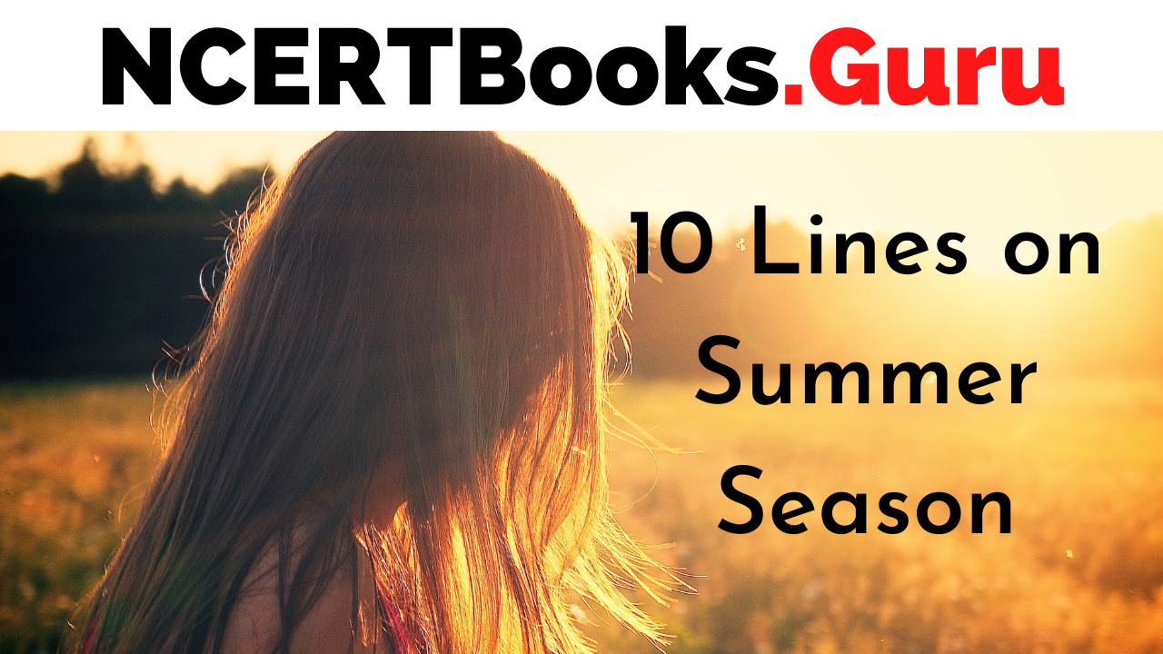 10 Lines on Summer Season