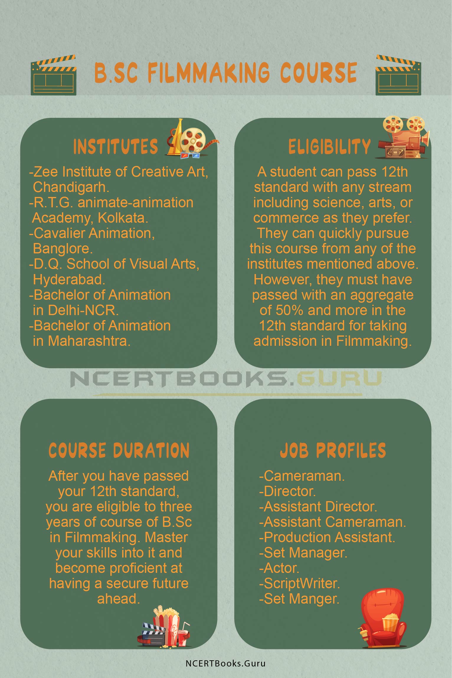 Filmmaking Course Details - Admission, Eligibility, Fees, Scope, Jobs Filmmaking Course Details - Admission, Eligibility, Fees, Scope, Jobs