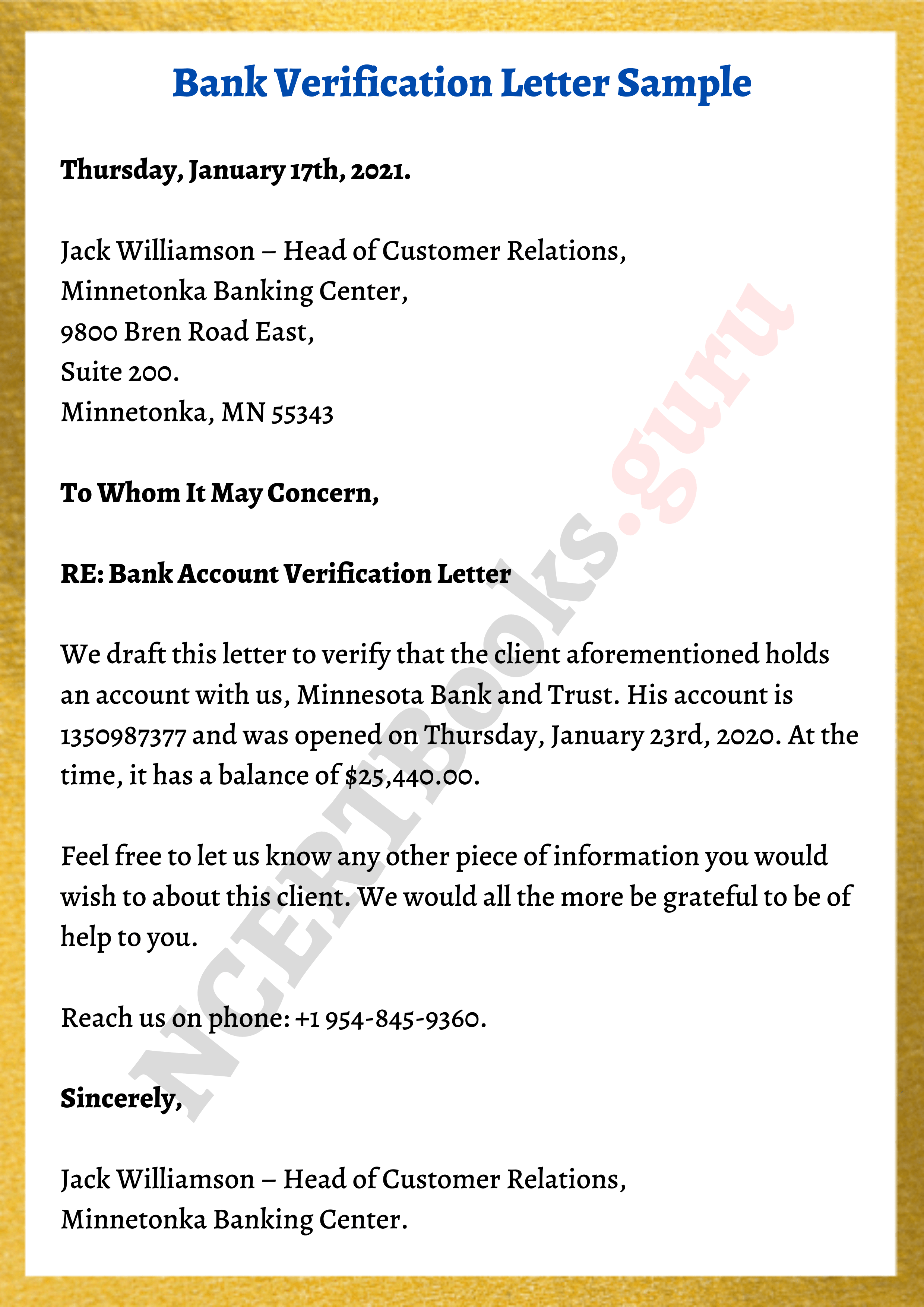 Best Letter Format Bank Balance Confirmation Letter Format Pdf