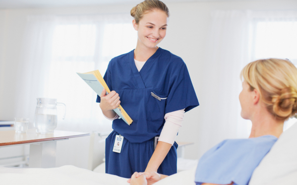 Conversation between a Nurse and a Patient