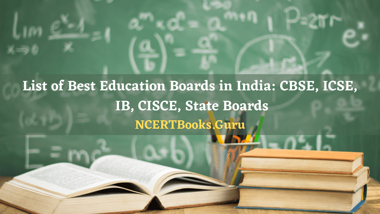 Education Boards in India