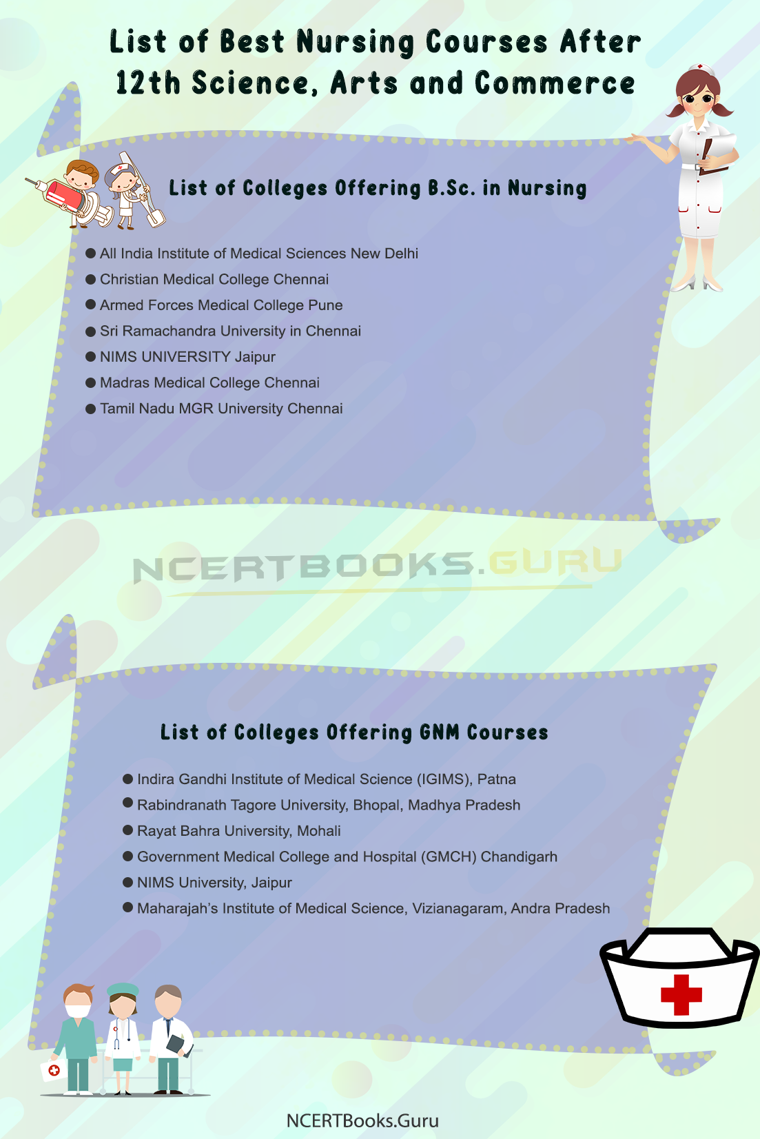 List of Best Nursing Courses After 12th Science, Arts and Commerce