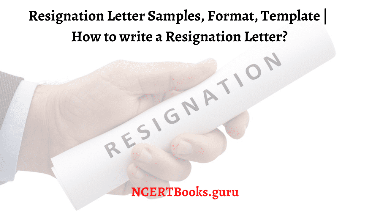 Resignation Letter