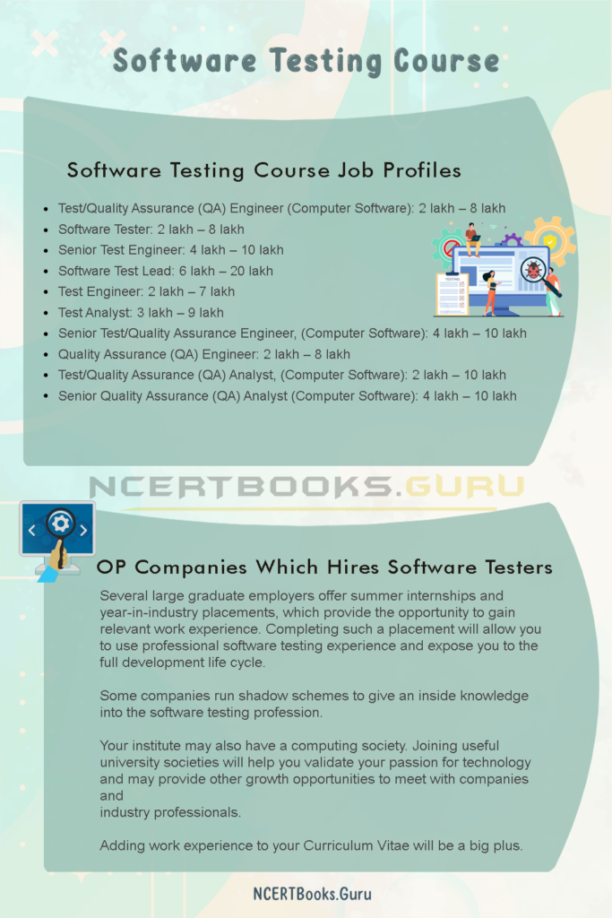 Software Testing Course Details Eligibility, Career Prospects, Jobs