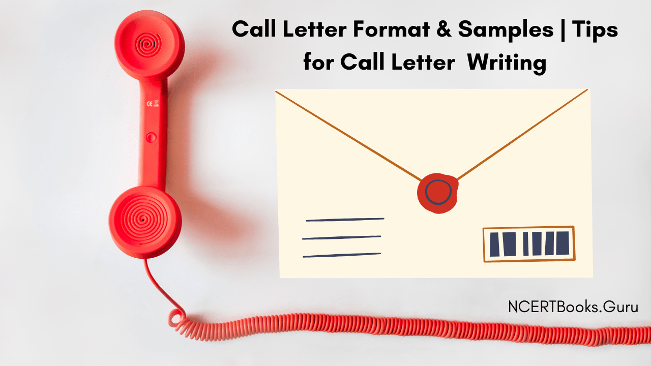 call letter format, samples, examples & writing tips