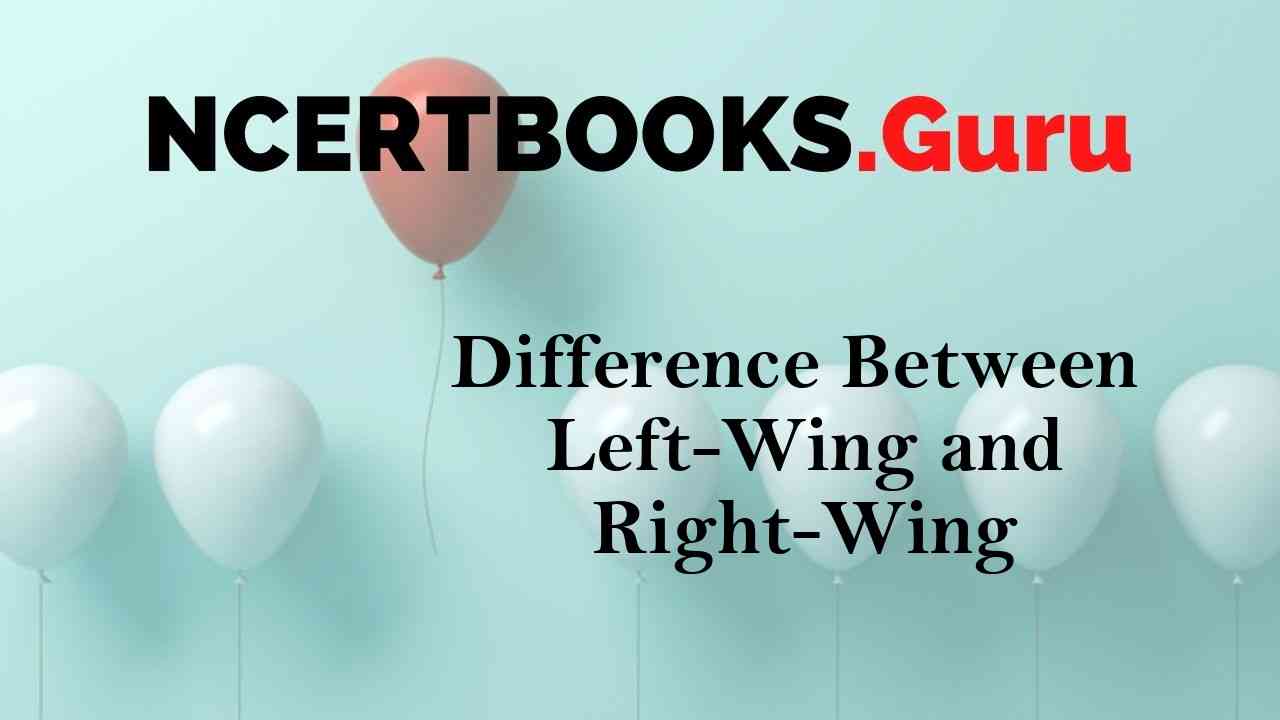 Difference Between Left-Wing and Right-Wing