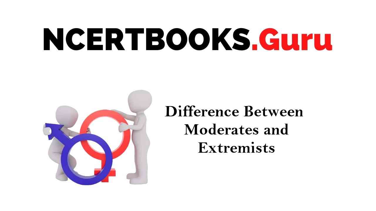 Difference Between Moderates and Extremists