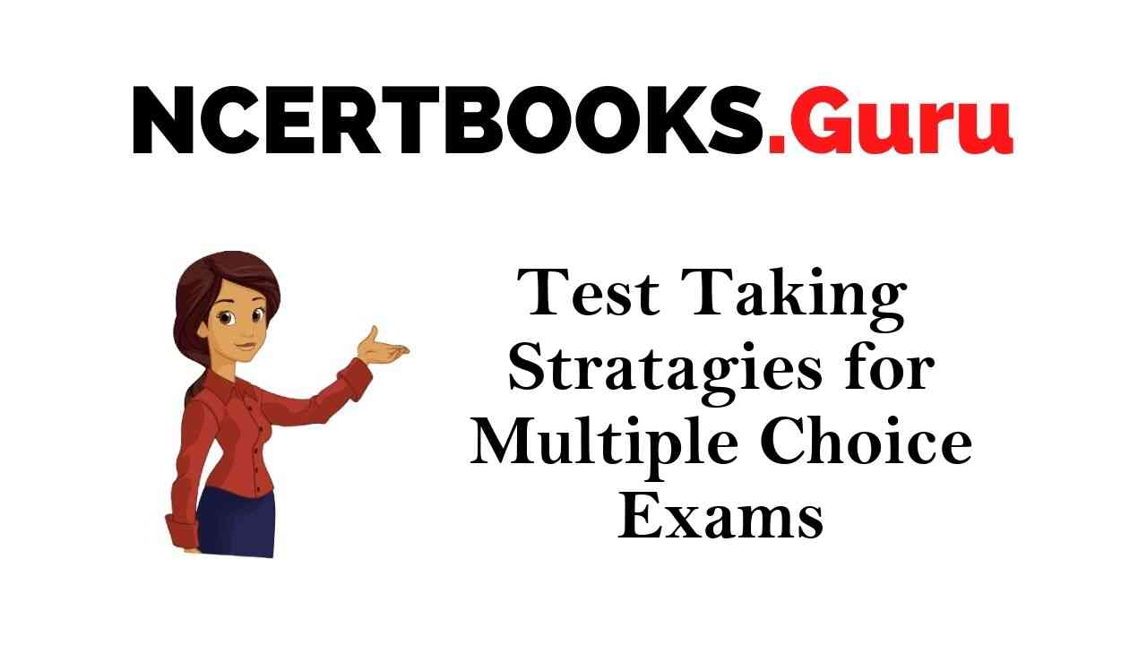 Test Taking Strategies for Multiple Choice