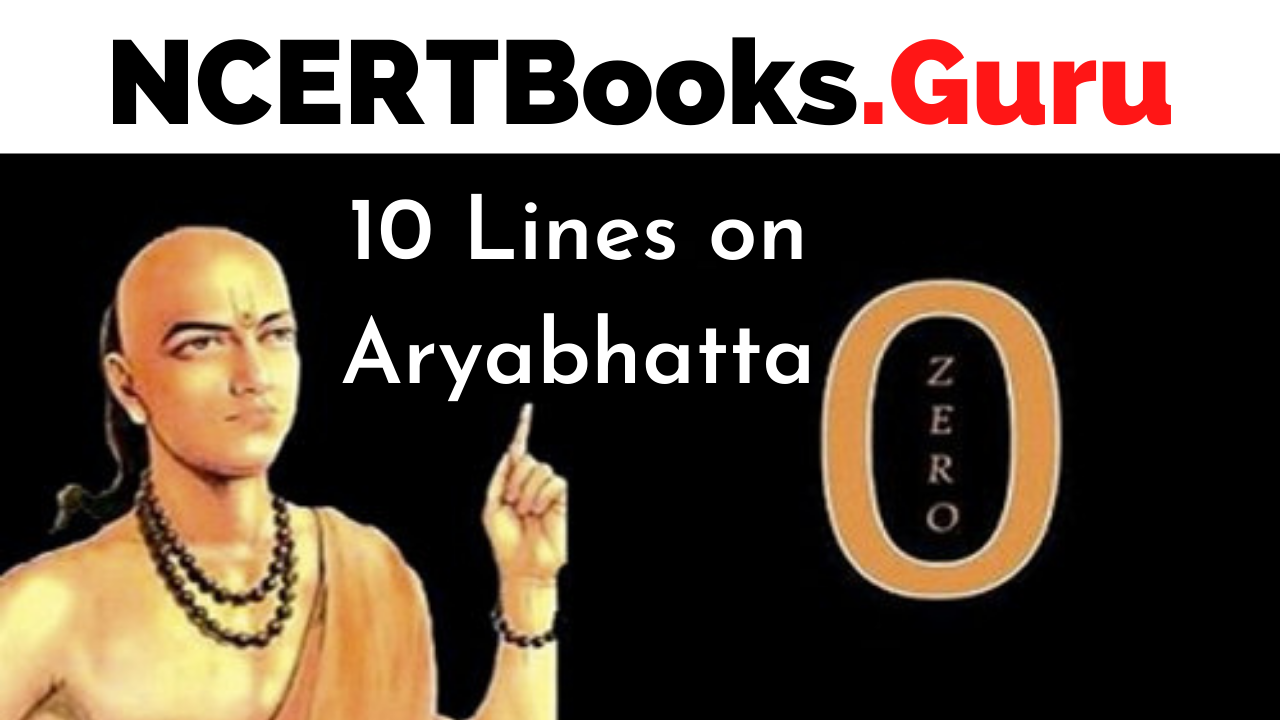 10 Lines on Aryabhatta