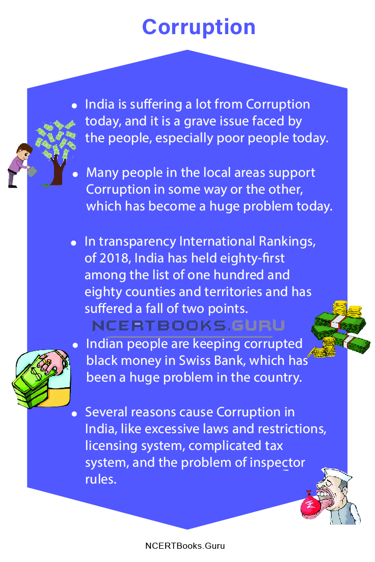 essay on corruption in india upsc