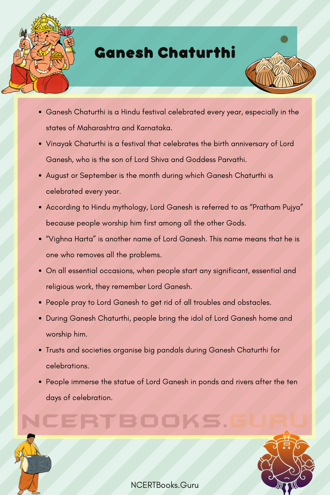 10 Lines on Ganesh Chaturthi 2