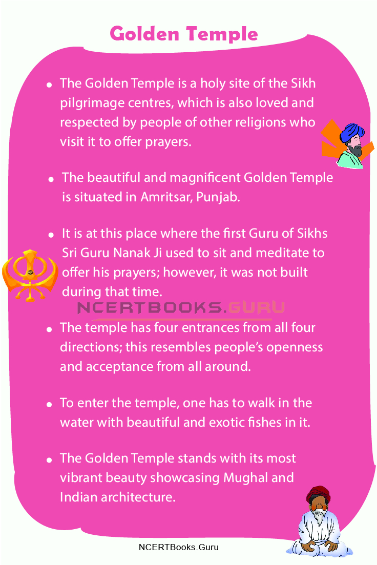 10 Lines on Golden Temple 1