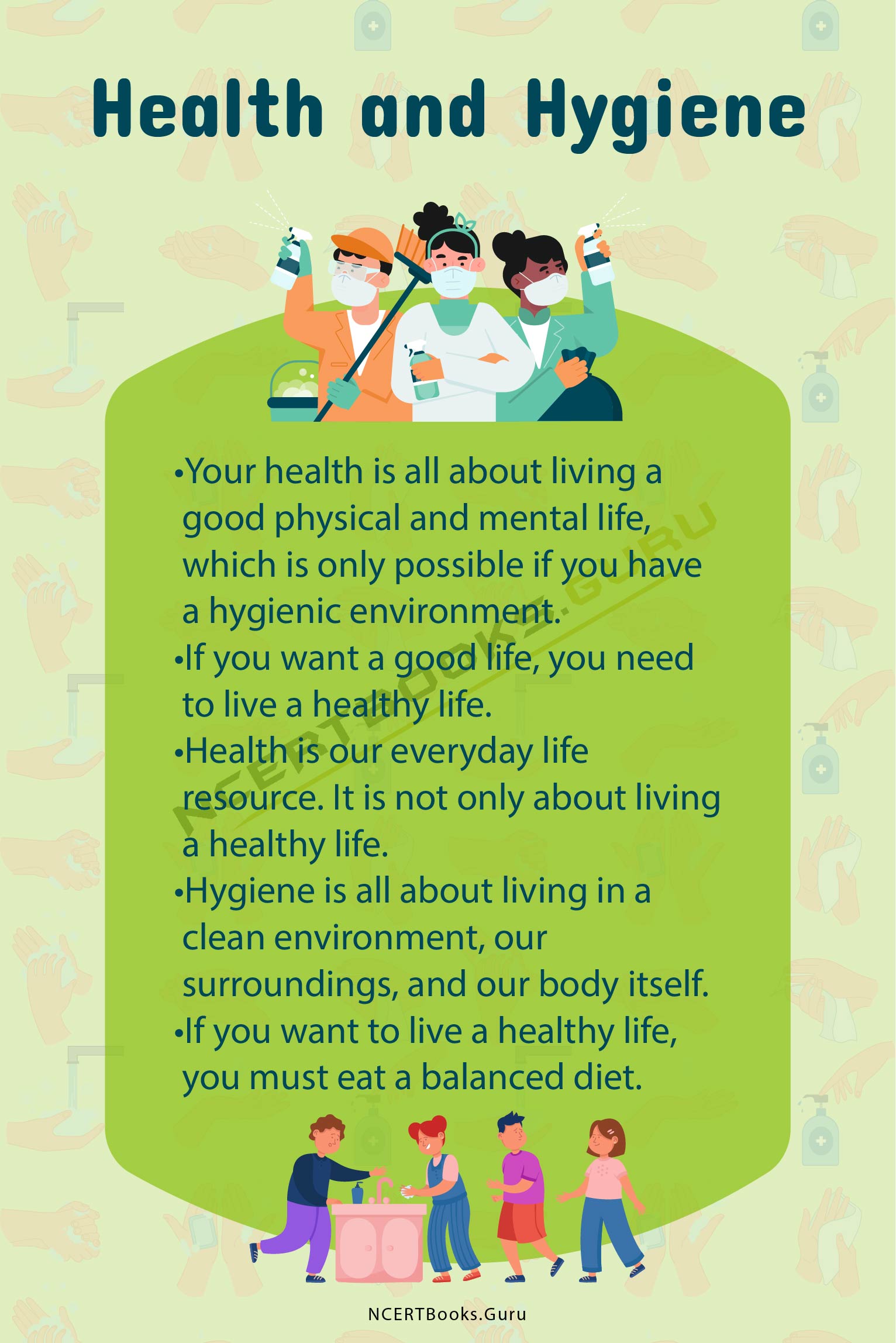 health and hygiene essay for class 6