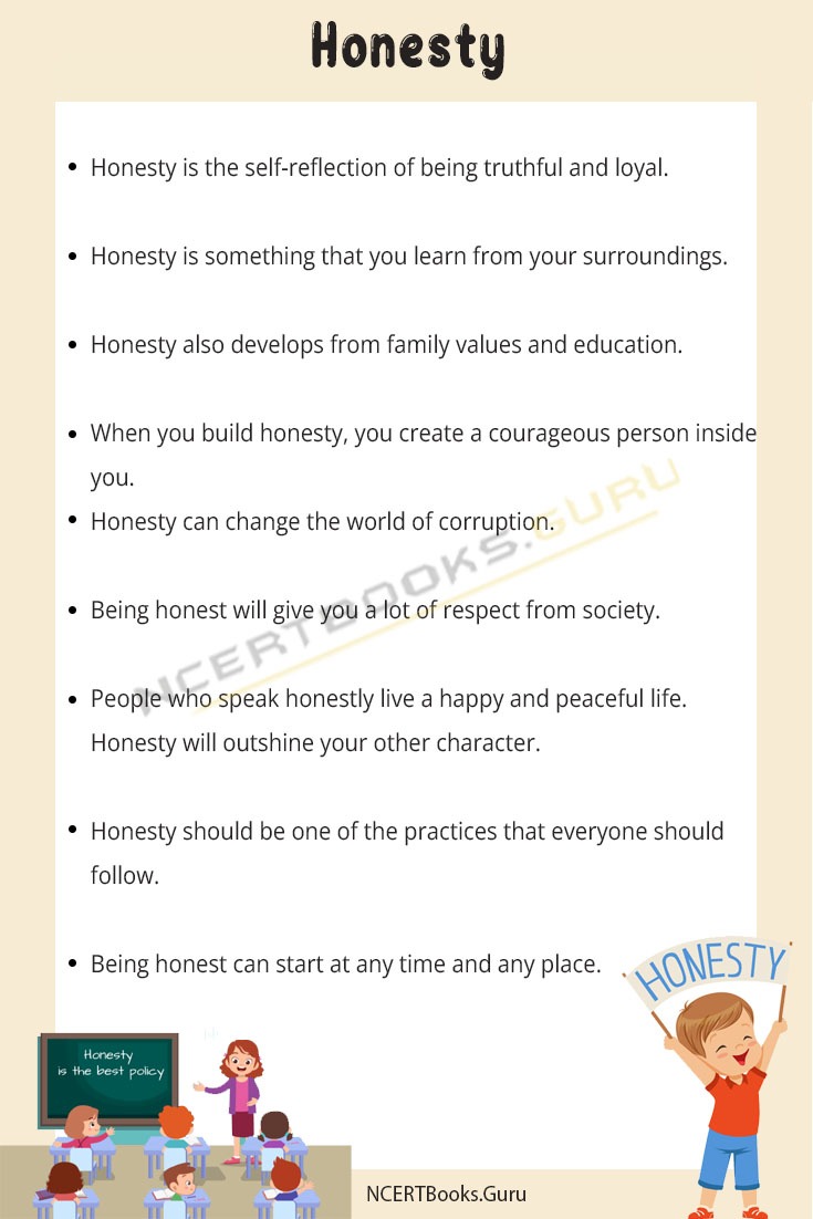 10 Lines on Honesty1