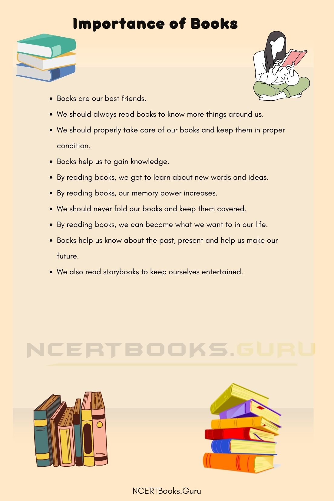 10 Lines on Importance of Books 1