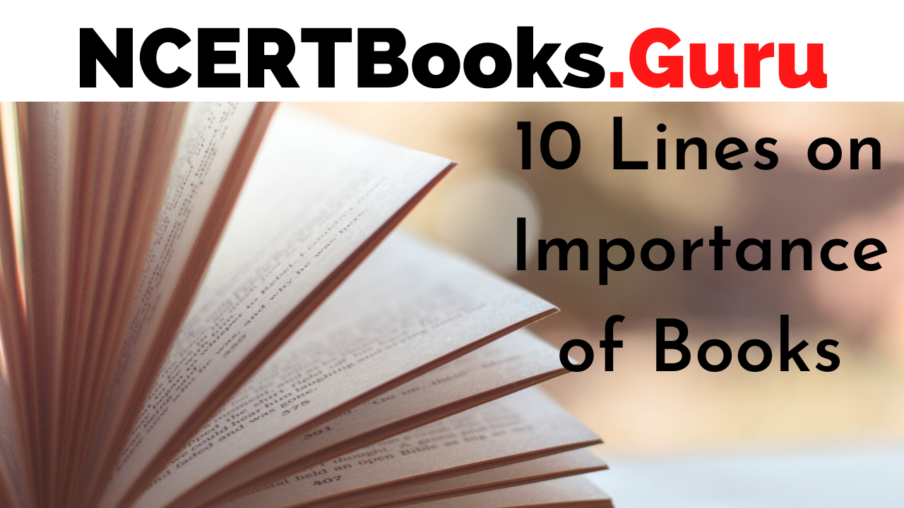 10 Lines on Importance of Books