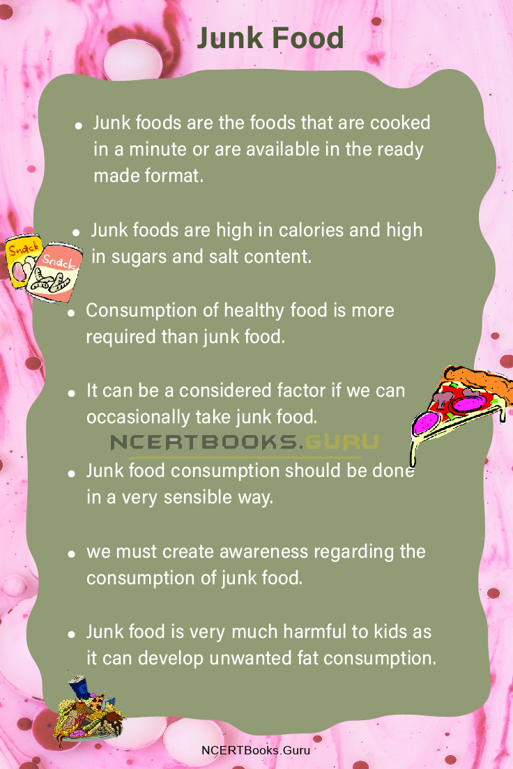 10 Lines on Junk Food2