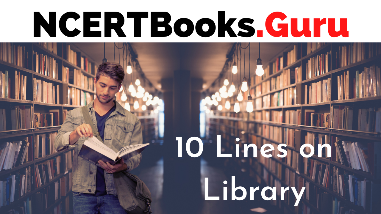 10 Lines on Library